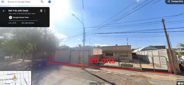 Lote en 9 de Julio Oeste 885