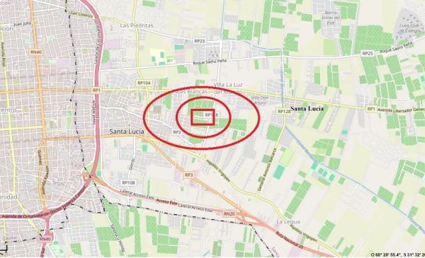 Lote en Santa María de Oro Sur 320